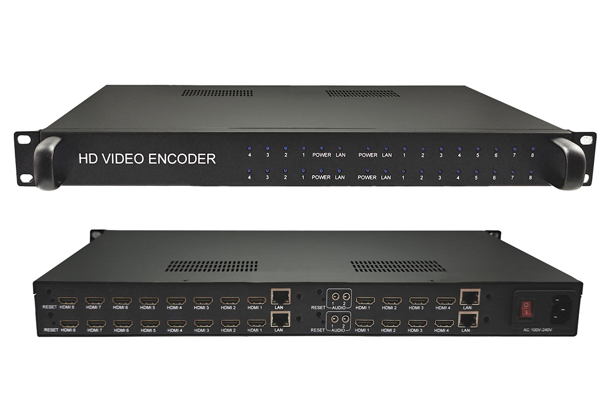 4K  HD video encoder  24 channels